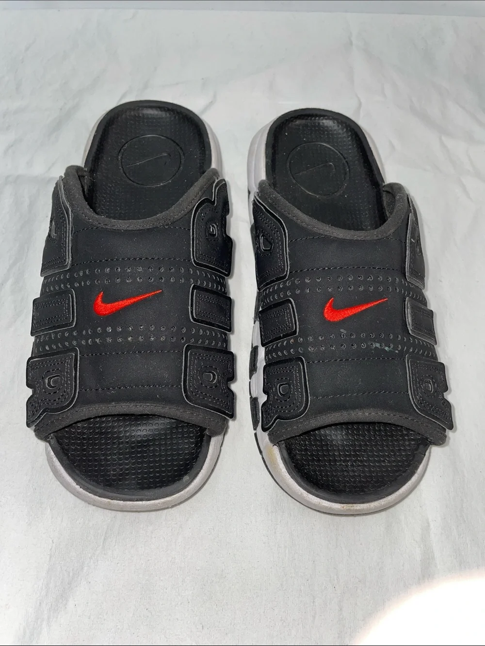 NIKE AIR MORE UPTEMPO SLIDES FTL-07-132